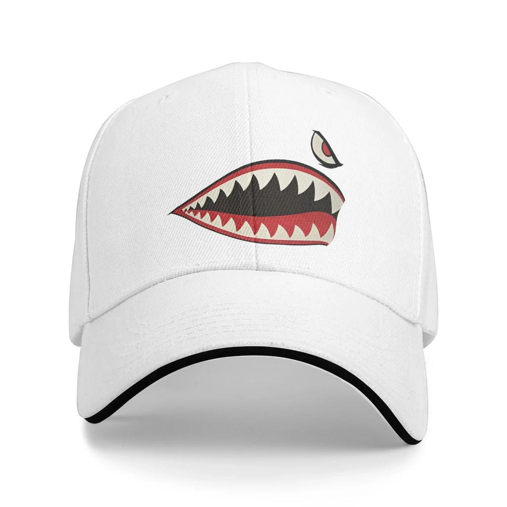 Flying Tigers Nose Art Casual Baseball Cap  Outdoor Gym Hip Hop Hats Spring Sun-Proof Unisex Unisex Stylish Snapback Cap