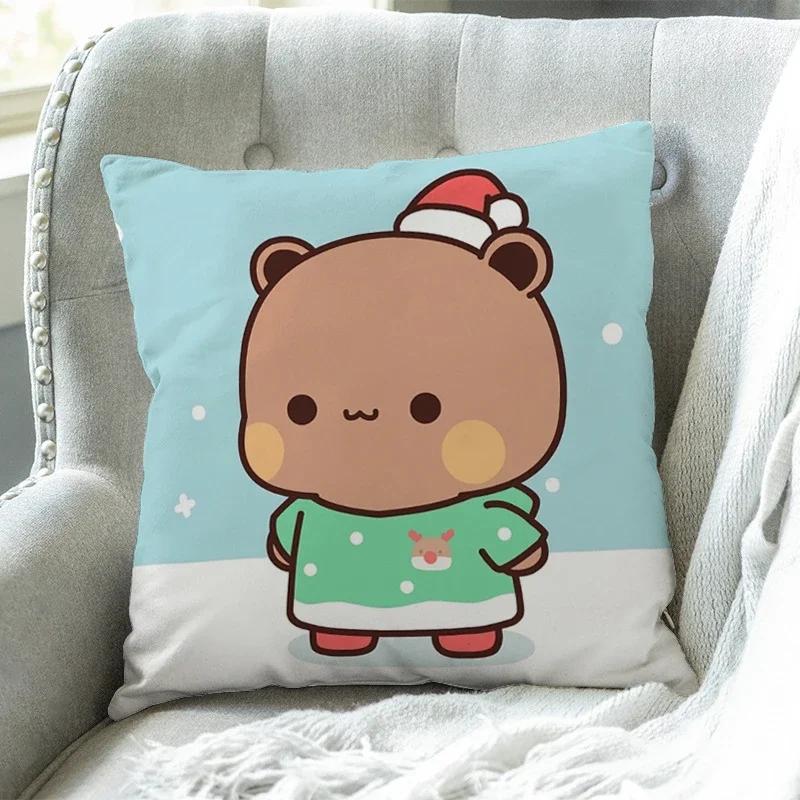Pillowcase Bubu Dudu 45x45cm Home Decor Cushion Cover Sofa Bed Car Cushion Cover Halloween Christmas
