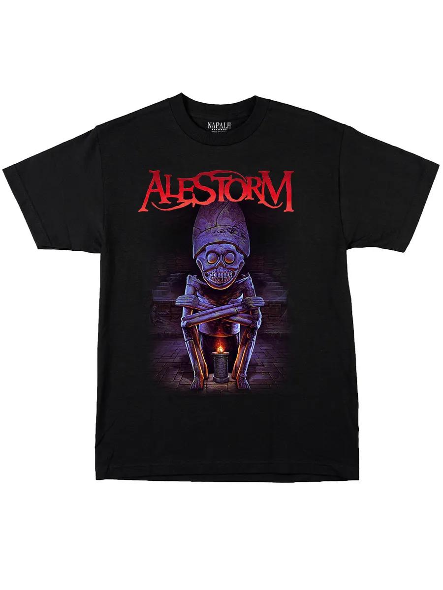

Men s Alestorm Graphic T-Shirt, 100% Cotton Crew Neck Short Sleeve Tee, Casual Summer Top for Daily Wear and Gift L