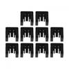 10xWiper Hood Trim Deflector Panel Reset Clip For Nissan For Xtrail For Tiida