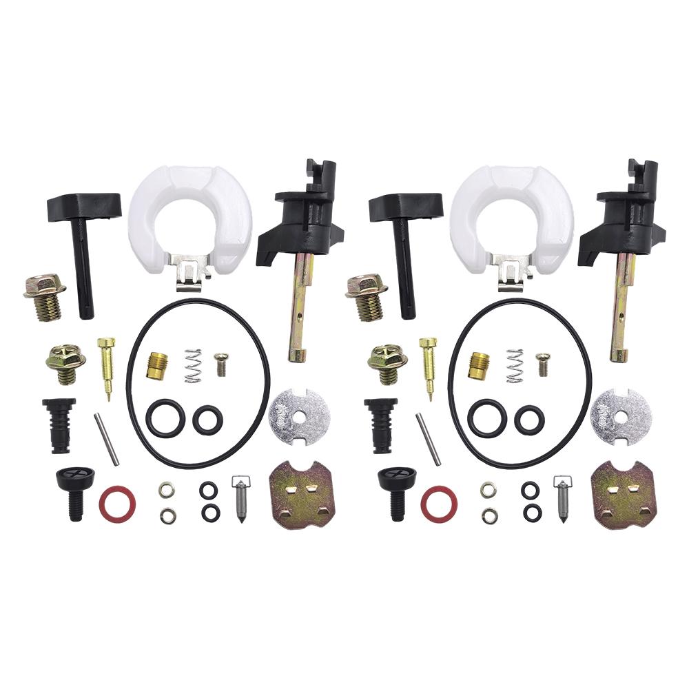 2Pcs Carburetor Repair Rebuild Kit For Honda GX200 GX160 GX120 GX390 5.5HP 6.5HP 188F 168F 170F Generator Trimmer JF168-9601