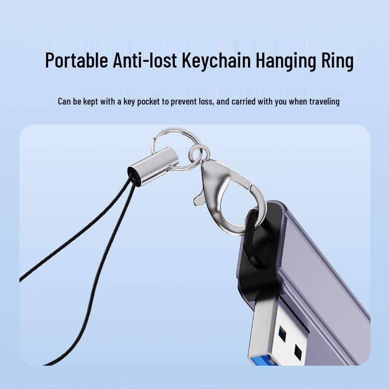 Aluminum USB-C 4-Port Hub with Side-Curved Design