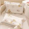 60s Long Staple Cotton Kids Pillowcase Toddler Bedding Set Cartoon Print 30x50cm 35x55cm Pure Pillow Cover