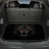1Pcs Red Eyed Roaring Tiger Car Trunk Mat with Anti Slip Cargo Liner Waterproof Rear Storage Protector Floor Mat for SUV Sedan V