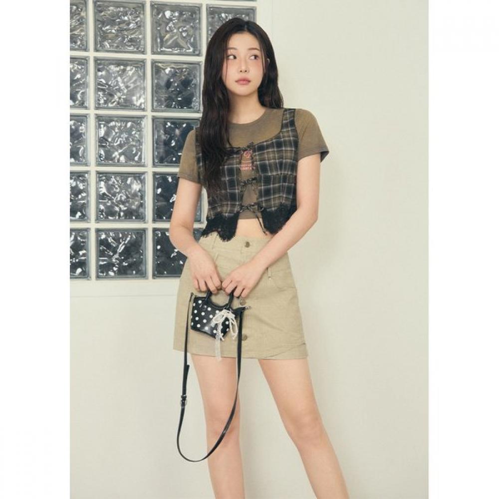 EGOIST VinTage Washing Collar PoinT T shirT Es2ch361