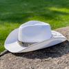 Western Cowboy Hat Men's Spring and Summer Outdoor Travel Sunshade Tibetan Hat Big Brim Straw Hat Women's Vacation Beach Hat Wide Brim