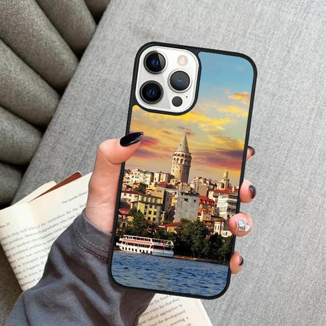 Turkey Istanbul Scenery Building Mobile Phone Cases Cover For iPhone 17 Air 16 16e 15 14 12 13 11 Pro MAX Apple Plus