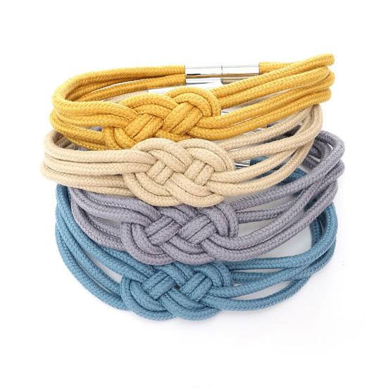 2 st Slitstark gardinhållare Rostsäker Fint utförande 8 stilar handvävd gardinspänne för hotell