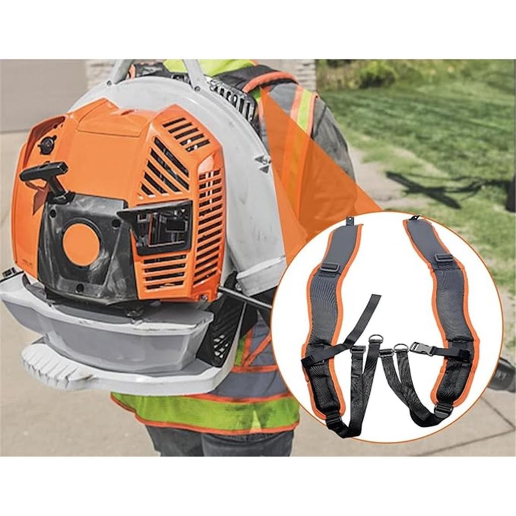 Nylon Adjustable Harness Shoulder Strap Kit with Fixing Screw for BR800 BR800x Leaf Blower
