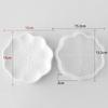 New Geometric Leaves Silicone Mold DIY Handmade Resin Molds Irregular Shape Reusable Plaster Molds Desktop Decor