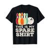 This Is My Bowling Spare T Shirt Retro Bowler Kids Vintage Top For Everyday Wear Graphic Versatile Homme Streetwear