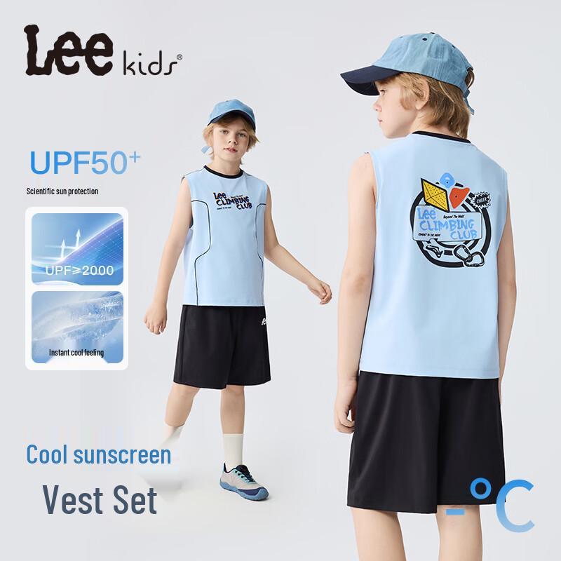 

Lee UPF50+ Sun Protection Vest & Shorts Set 130