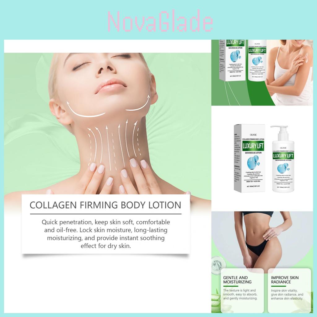 Ouhoe Tightening Body Lotion Richly Hydrating For Dry Skin Smoothens Fine Lines