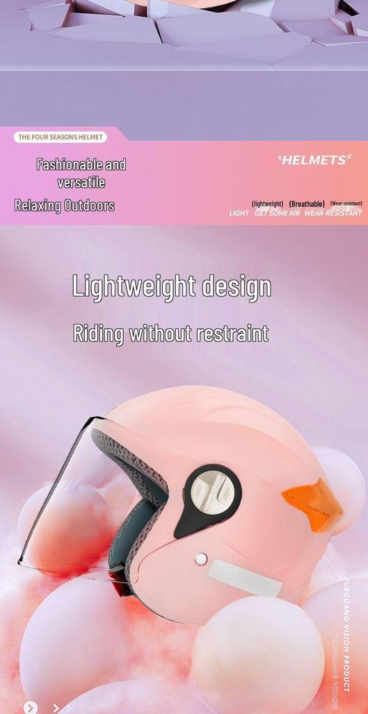 Universal Anti-fog Electric Vehicle Helmet for Men and Women - All-Season, Winter Warmth