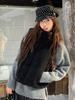 Corduroy down cotton vest women's autumn and winter new stand-up collar sleeveless vest wear warm vest jacket