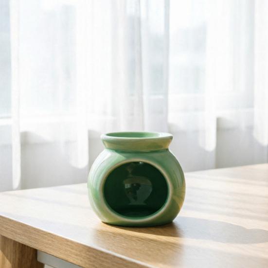 Essential Oil Burner Small Ceramic Tealight Candle Holder Scented Wax Melt