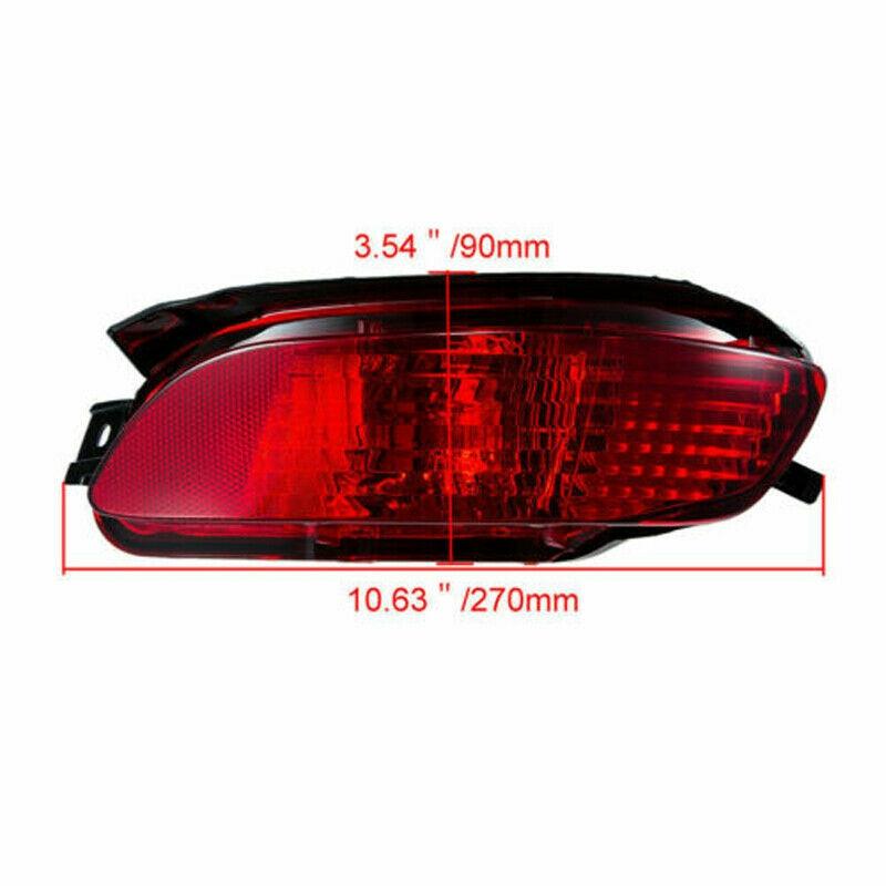 Für Lexus RX300 RX330 RX350 2003-2008 Rückleuchteneinheit Hecknebellampen-Reflektor Links Rechts Stoßfänger Hinten Tagfahrlicht Blinker