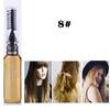13 couleurs de couleur de cheveux unique teinture pour cheveux temporaire Non toxique bricolage couleur de cheveux Mascara colorant crème Pigments