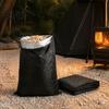 Leaf Shredder Collection Bag 1/2Pcs Wood Chipper Bags, Large Capacity Oxford Cloth Drawstring Bag, Lawn Grass Clipping Catcher Heavy Duty Storage for