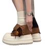 Thick-soled 22 New Lightweight Soft-soled Sports Board Shoes British Style Big Head Bread Shoes Student