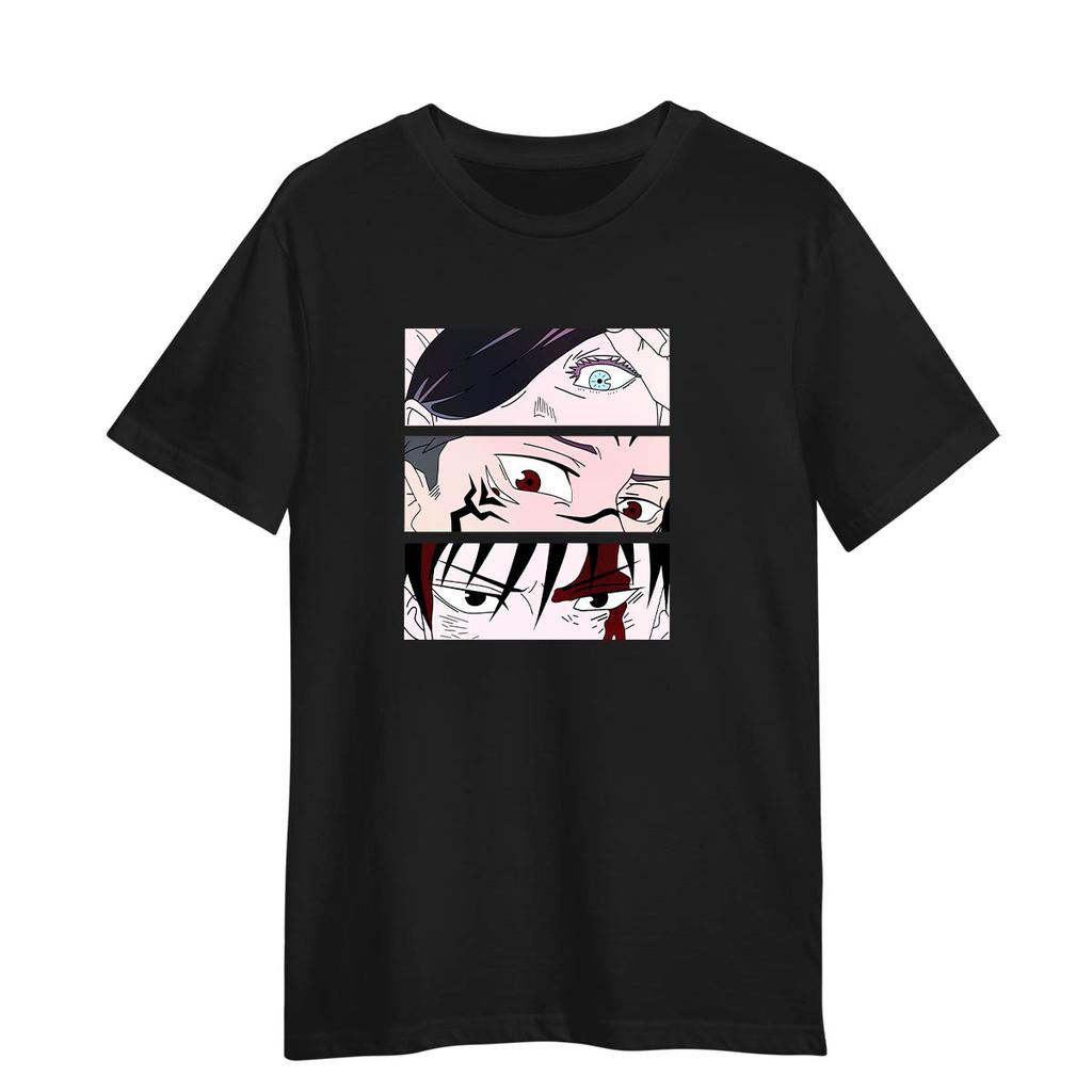 Jujutsu Kaisen Kawaii Satoru Gojo Yuji Itadori Sukuna Eyes Adult Unisex T-shirt