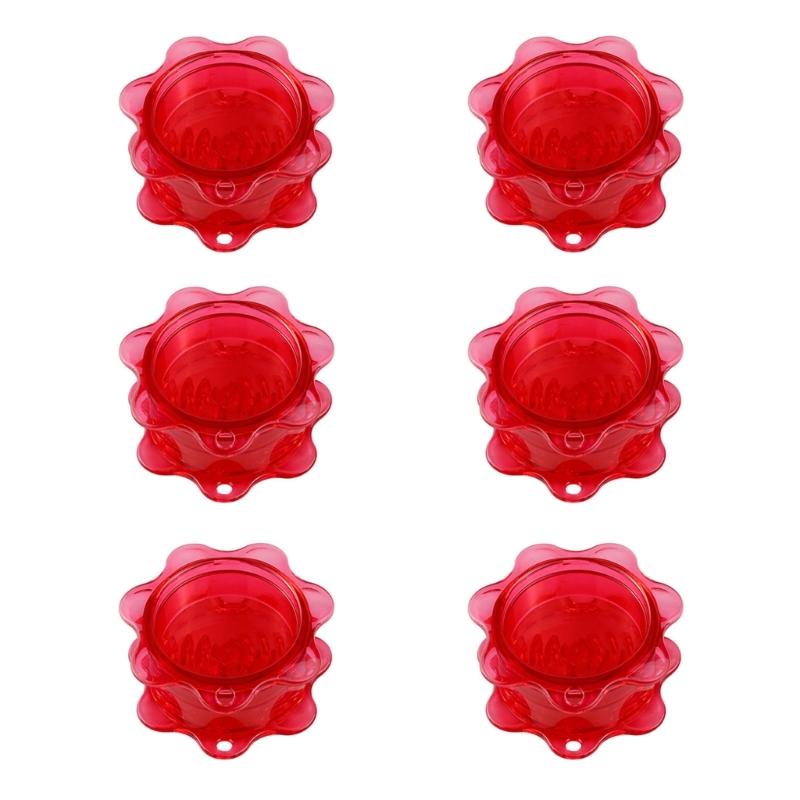 

Ручная вращающаяся чеснокодавилка Инструмент для измельчения чеснока Для свежести Измельченный чеснок Удобный кухонный инструмент красный