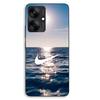 Case For Xiaomi Redmi 13C 5g Nike White Logo Sea Sun Maniacase