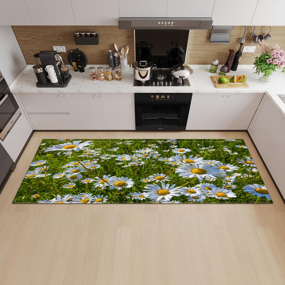 Kitchen Mat Entrance Door Mat Living Room Bedroom Long Carpet Home Corridor Bathroom Non-slip Floor Carpet