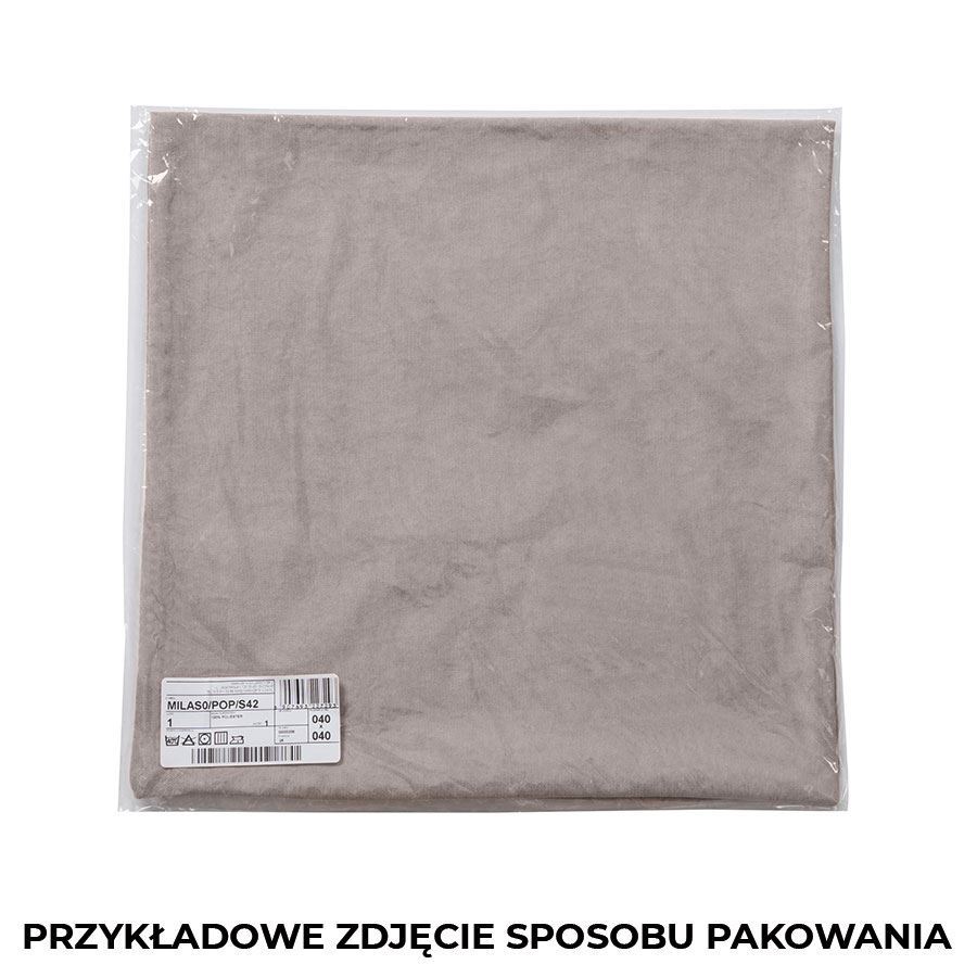 Be Mine Poszewka Welwetowa Biała Z Nadrukiem Miłość 40X40 Cm