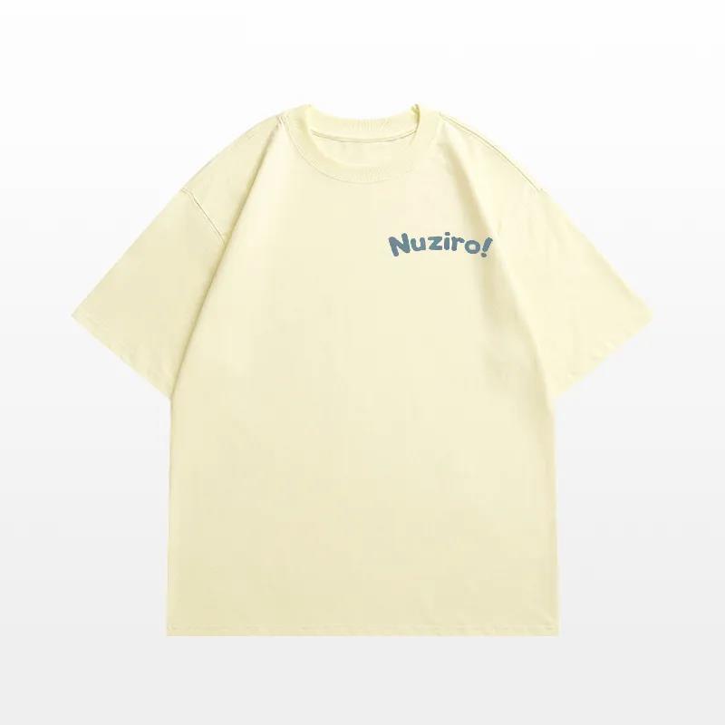 

Топ из чистого хлопка небесно-голубого цвета в стиле ретро, французский шик, с коротким рукавом XL Recomm. 116-130 Jin