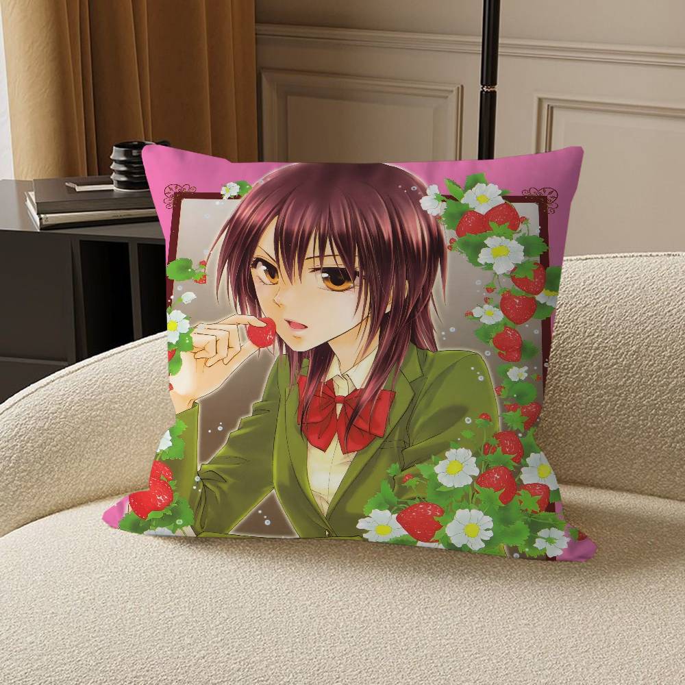 Anime M-Maid Sama Pillow Cushion Cover Pillowcase Living Room Sofa Home Decor Customized