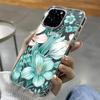 Summer clear ins wind small fresh flower protective case iPhone13 anti-drop magnetic mobile phone case Apple 17Pro