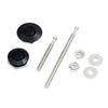 Push Button Lock Clip Kit Aluminum Alloy Engine Bonnets Lock 1.25 Inch Engine Hood Lock Automible Universal Parts