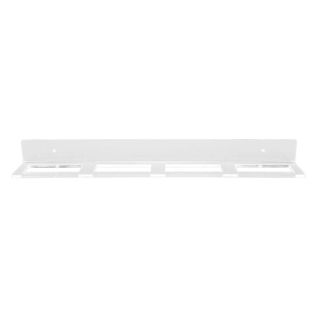 Hockey Stick Wall Mount Acrylic Display Stand Holds 4 Ice Hockey Pucks 4mm Thick Wall Hook Storage Rack