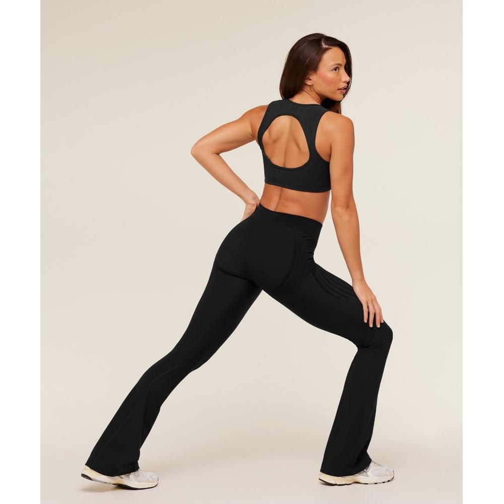 Gymshark Luxe Flared Legging Gs Black B5c5h Bb2j