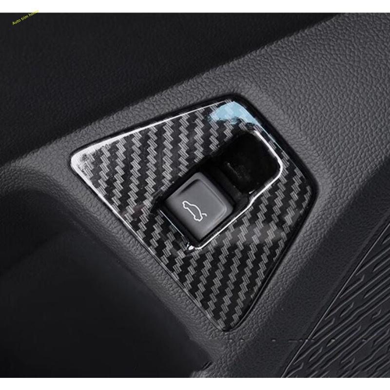 Tailgate Button Cover Rear Trunk Switch Button Decoration Frame Trim Fit For Volkswagen Jetta Mk7 - Car Accessories