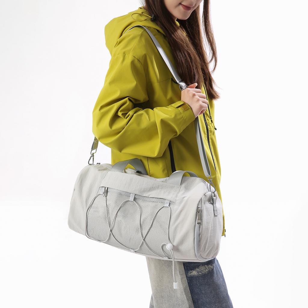 Travel bag Women's light storage Handbag Luggage bag Sports yoga fitness bag Men's large-capacity short-distance business trip