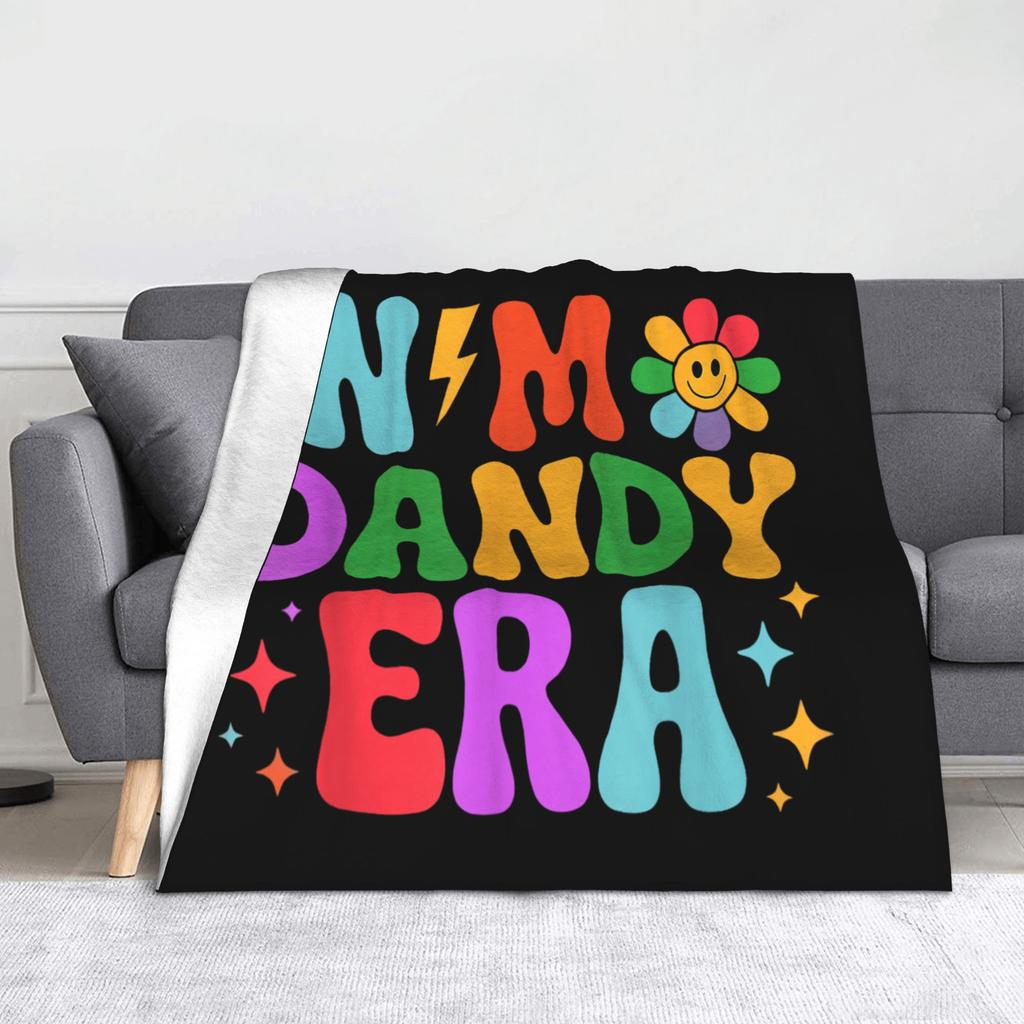 Dandys World Cartoon Fuzzy Blanket Horror Game Awesome Throw Blankets for  Sofa Bedding Lounge 150*125cm Quilt