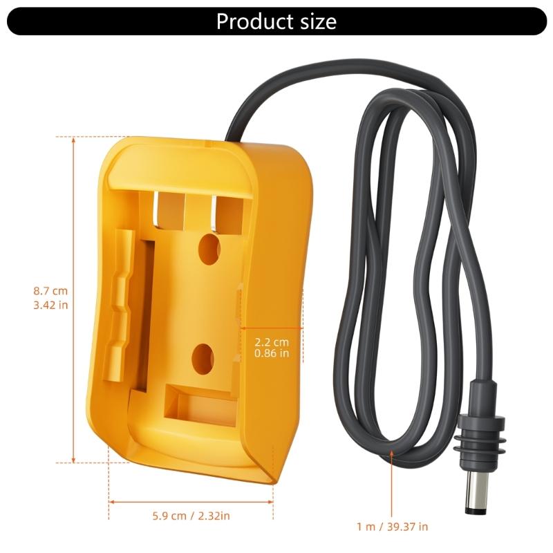 Power Cable Adapter For 183 201 18V-20V Battery Charging Adapter For Star Chain Mini Devices 100CM