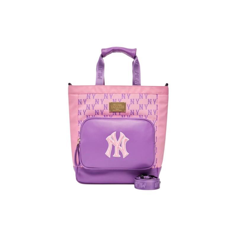 

MLB New York Yankees Polyester Tote Bag, Shopping Bag, Crossbody Bag, One Shoulder Handbag Regular Kids Pink Casual рожевий