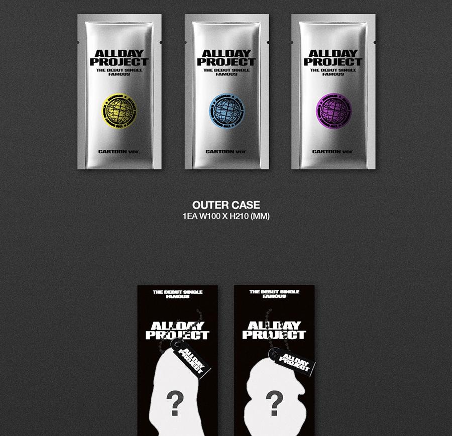 (CARTOON Ver.) ALLDAY PROJECT [FAMOUS] THE DEBUT SINGLE ALBUM