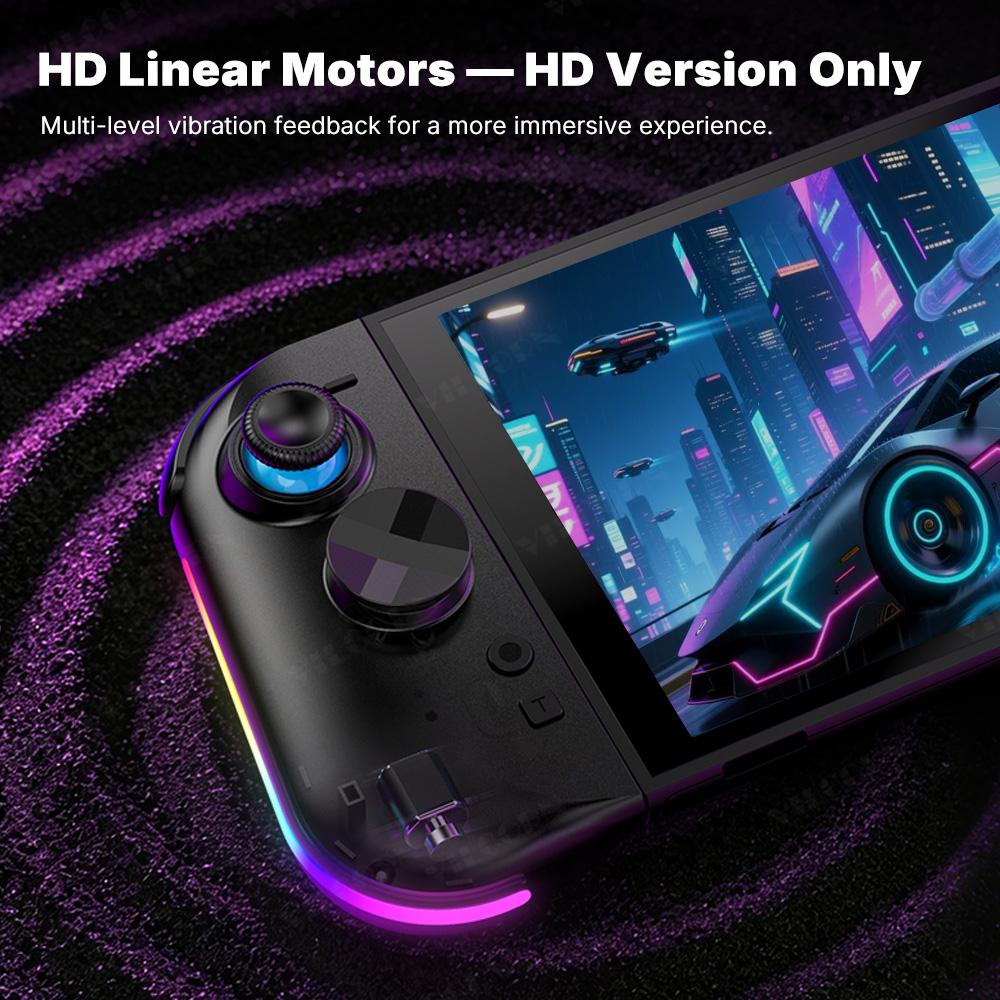 Magnetic Wireless Controller For Switch 2 One-Key Wake Up RGB Light Hall 3D Joystick Turbo Gamepad Programmable Back Buttons Set