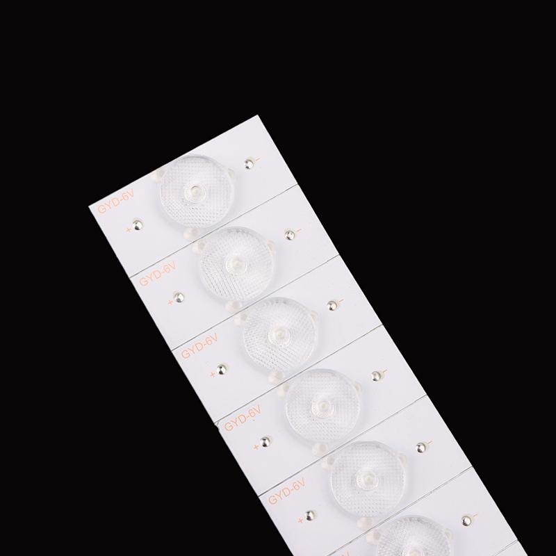 10Pcs Led Beads 3V 6V Lcd Tv Led Bead Smd Light Bead Universal Aluminum Cutting Tv Backlight Strips For 32-65 Inch Led Tv Repair