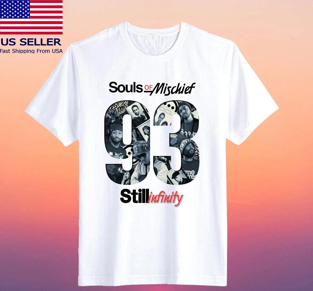 Souls of Mischief 93 Still Infinity Men s White Size S-5XL 4XL