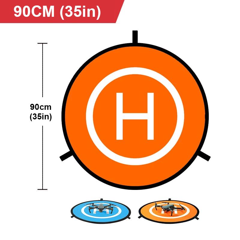 40/55/75Cm Drone Landing Takeoff Pad Nylon Portable Foldable Outdoor Quadcopter Apron Landing Waterproof Thickened Pad Accessory