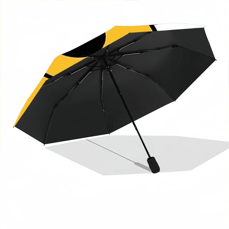 1pc Adventure Time, Jake Automatic Cute Umbrella 8-Bone Design Compact Gear for Outdoor Travel, Perfect Helloween Chrismas Gift for Friends or Family