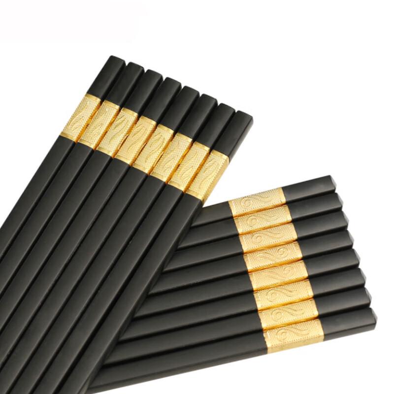 NHZHIW Reusable Alloy Chopsticks