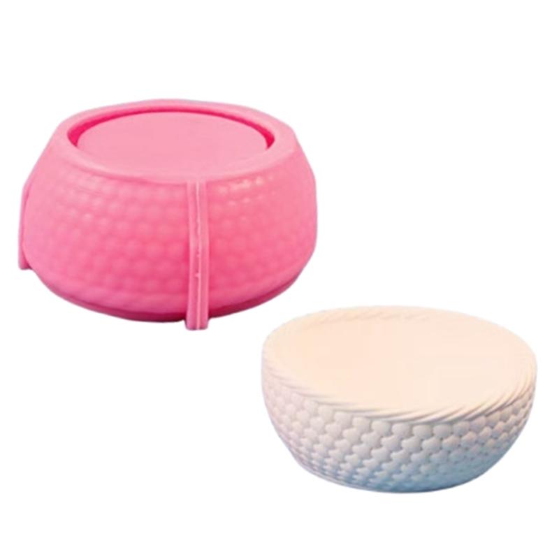 

Практичная силиконовая форма, круглая корзина для хранения, уникальная форма из эпоксидной смолы, инструмент для изготовления ювелирных изделий для любителей Y