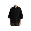 Fear of God Essentials Pique Polo Black Men Tops 125BT244330F