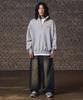 FILLUMINATE Gothic Circle Sweat Half Zip-Up Oatmeal